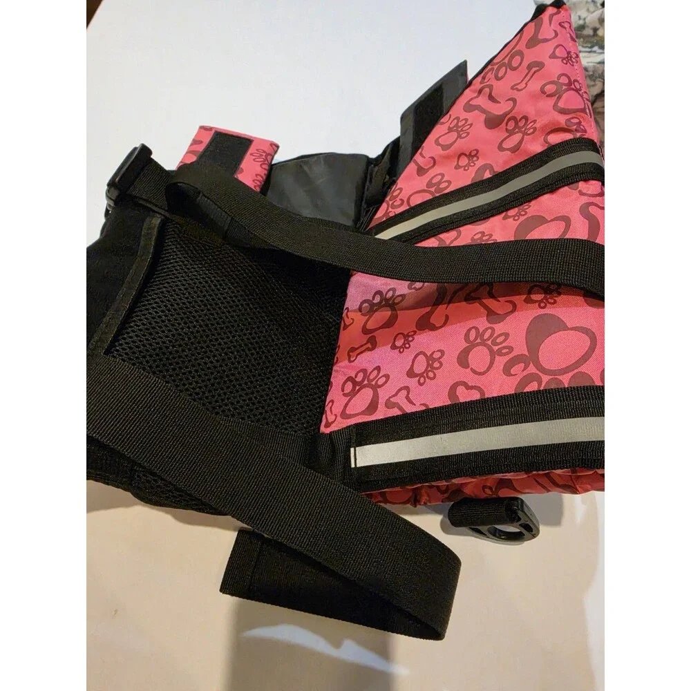 Xxl Dog Life Jacket Pink In Color